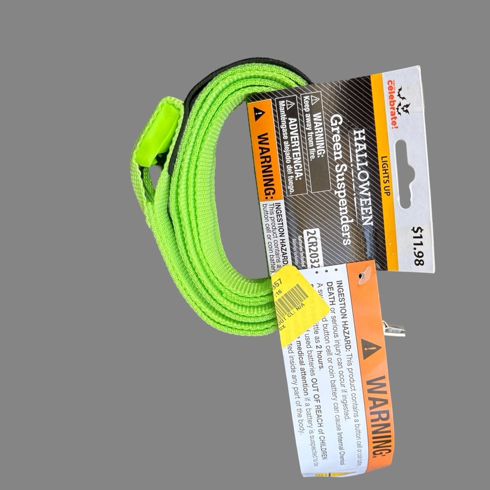 Elk River Green Safety Suspenders